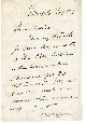  MacGregor, John "Rob Roy" (1825-1892). Scottish explorer who practically invented the "sport" of canoeing or kayaking., Autograph Letter Signed by the Scottish Sportsman & Explorer John Macgregor, Who Is Said to Have Practically Invented the "Sport" of Kayaking.