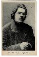  Gorky, Maxim. (1868-1936). Russian writer, author of "The Lower Depths" and "Mother"., Postcard Portrait.