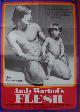 Andy Warhol's Flesh. Original-Filmplakat zum Film von Paul Morrisey in der Produktion von Warhol.