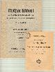  Meister Eckhart:, Die deutschen Werke. Zweiter Band. Predigten. Hg. und übersetzt von J. Quint. Daraus EINZELN: 8.-11. Lieferung (in einem  Band). Dazu zwei BEIGABEN.