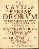  Gühling, Johann Friedrich und Guehling, Georg Friedrich:, De Caussis Barbae Deorum Ex Priscarum Graeciae Et Latii Maxime Religionum Monimentis (...).  IDIBVS NOVEMBRIBVS M D CC XXV. Mit Holzschnittinitiale und -zierleiste.