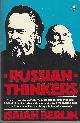014022260X BERLIN, ISAIAH, Russian Thinkers
