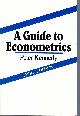 0262610809 KENNEDY, PETER, A Guide to Econometrics