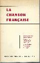 CHARPENTREAU JACQUES, La Chanson Française