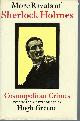 0370014588 GREENE HUGH, EDITOR, More Rivals of Sherlock Holmes Cosmopolitan Crimes