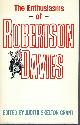 0771595255 GRANT, JUDITH SKELTON, Enthusiasms of Robertson Davies