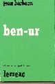  BARBEAU JEAN, Ben - Ur