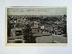  (Bern / Schweiz), Ansichtskarte: Bird's Eye View of Berne, Ind. Showing People's State Bank, Community Building, Post Office and New Block