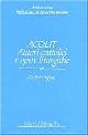  --, Acolit Autori cattolici e opere liturgiche. vol.II: Ordini religiosi.