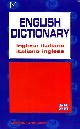  Bell,Joseph. Wrenn,Catherine., English dictionary. Inglese-italiano, italiano-inglese.