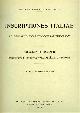  Bracco,Vittorio., Inscriptiones Italiae. Vol.III, fascicolo I: Civitates Vallium Sìlari et Tànagri.