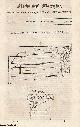  MECHANICS MAGAZINE, Machine To Lower Coffins; Gold Mine Pump; Percussion Cannons & Grenades, etc. Featured in Mechanics Magazine, Museum, Register, Journal and Gazette. Issue No.105. A complete rare weekly issue of the Mechanics' Magazine, 1825.