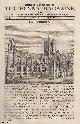  Penny Magazine, Canterbury Cathedral. Issue No. 122, January 31st to February 28, 1834. A complete original weekly issue of the Penny Magazine, 1834.