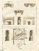  BUILDING, A plate featuring chimney construction designs, from the Encyclopaedia Britannica, Dublin Edition 1797.