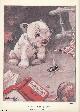  G.E. Studdy, Bonzo The Dog: Taking The Count. Bonzo has a few rounds with a wasp. An original coloured large Bonzo the Dog print by the famous illustrator G.E. Studdy, undated, but c.1925.