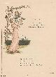  Kate Greenaway, Marigold Garden. Baby Mine, with rhyme. An original Kate Greenaway colour print, c.1885 from the work Marigold Garden, printed in colours by the expert printer Edmund Evans.