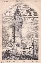  ABBEY CRAIG, STIRLING, 1860 : The Wallace Monument, Stirling, Scotland. John Thomas Rochead Architect. An original page from The Builder. An Illustrated Weekly Magazine, for the Architect, Engineer, Archaeologist, Constructor, & Art-Lover.