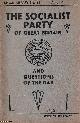  Socialist Party of Great Britain, Questions of the Day. Socialist Party of Great Britain Library No 11. Published by Socialist Party of Great Britain 1932.