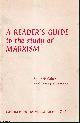 Jack Cohen and James Klugmann, A Reader's Guide to the Study of Marxism. Published by Communist Party c. 1965.