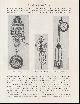  Joan Evans, Old English Chatelaines : Metal Hooks, which were attached to Tweezers, Tooth & Ear Picks, Keys, etc. An original article from The Connoisseur, 1915.