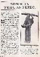  A.W. Cutler, Down in Tehuantepec, Mexico. An uncommon original article from the Wide World Magazine, 1911.