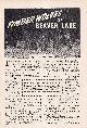  BRITISH COLUMBIA, Timber Wolves of Beaver Lake in Northern British Columbia. By Ida Mackie. An uncommon original article from the Wide World Magazine, 1957.