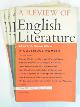  JEFFARES, A. Norman (ed), A Review of English Literature, Vol .II, nos.1-4, January - October 1966