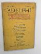  ANDERSON, Sherwood & others, The Adelphi, new series, vol.2, no.4, July 1931