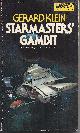9780879974640 KLEIN, GERARD, Starmasters' Gambit