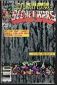  MARVEL SUPER HEROES, Marvel Super Heroes Secret Wars No. 4, Aug 1984