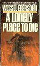 9780394745442 EBERSOHN, WESSEL, A Lonely Place to Die