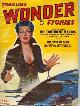  THRILLING WONDER (L. SPRAGUE DE CAMP; ROBERT MOORE WILLIAMS; CARTER SPRAGUE - AKA SAM MERWIN, JR.; MARGARET ST. CLAIR; MACK REYNOLDS; DALLAS ROSS; RAYMOND Z. GALLUN; MATT LEE), Thrilling Wonder Stories: April, Apr. 1951 ("the Continent Makers")