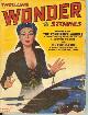  THRILLING WONDER (L. SPRAGUE DE CAMP; ROBERT MOORE WILLIAMS; CARTER SPRAGUE - AKA SAM MERWIN, JR.; MARGARET ST. CLAIR; MACK REYNOLDS; DALLAS ROSS; RAYMOND Z. GALLUN; MATT LEE), Thrilling Wonder Stories: April, Apr. 1951 ("the Continent Makers")