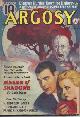  ARGOSY (JACK MANN; W. A. WINDAS; DONALD BARR CHIDSEY; FRANK RICHARDSON PIERCE; ROBERT CARSE; H. BEDFORD-JONES; ARTHUR LAWSON; RICHARD SALE; STOOKIE ALLEN; LOUIS C. GOLDSMITH; JONATHAN STAGGE; SKIPPY MCMULLIN), Argosy Weekly: December, Dec. 9, 1939 ("Maker of Shadows"; "the Stars Spell Death")