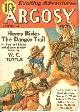  ARGOSY (W. C. TUTTLE; LT. COM. GEO. O. NOVILLE; JUDSON P. PHILIPS; FRED MACISAAC; WILLIAM MERRIAM ROUSE; STOOKIE ALLEN; GEORGE F. WORTS; ANTHONY M. RUD; MAX BRAND; FRANK RICHARDSON PIERCE; ALFRED BATSON), Argosy Weekly: June 13, 1936 ("Henry Rides the Danger Trail"; "Big Game")