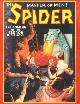 9781891729072 PAGE, NORVELL W. (WRITING AS "GRANT STOCKBRIDGE"), The Coming of the Terror: The Spider #36