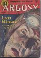  ARGOSY (THEODORE ROSCOE; HENRY LACOSSITT; J. ALLAN DUNN; A. LESLIE; STOOKIE ALLEN; JACK ALLMAN; ARTHUR HAWTHORNE CARHART; FRANK L. PACKARD; CLARENCE M. FINK; LIM SIAN TEK), Argosy Weekly: November, Nov. 18, 1933 ("the Purple Ball")