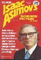  ASIMOV'S (JOHN VARLEY; MARTIN GARDNER; ISAAC ASIMOV; ARTHUR C. CLARKE; EDWARD D. HOCH; SALLY A SELLERS; HERB BOEHN; JONATHAN FAST; FRED SABERHAGEN; SHERWOOD SPRINGER; WILLIAM JON WATKINS; GORDON R. DICKSON), Isaac Asimov's Science Fiction: Spring 1977 ("Time Storm")