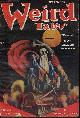  WEIRD TALES (H. BEDFORD-JONES; CLARK ASHTON SMITH; MARY ELIZABETH COUNSELMAN; SEABURY QUINN; GARNETT RADCLIFFE; ARTHUR J. BURKS; ANTHONY M. RUD; DOROTHY QUICK), Weird Tales: September, Sept. 1951