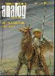  ANALOG (HARRY HARRISON; POUL ANDERSON; WALT & LEIGH RICHMOND; JACK WODHAMS; W. MACFARLANE), Analog Science Fiction/ Science Fact: February, Feb. 1968 ("the Horse Barbarians" - Vt. , "Deathworld 3")