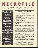  NECROFILE (MELANIE TEM; STEVE RASNIC TEM; STEVE ENG; BRIAN STABLEFORD; RAMSEY CAMPBELL; MORE), Necrofile; the Review of Horror Fiction: No. 5, Summer 1992