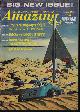  AMAZING (PIERS ANTHONY; BOB SHAW; ROBERT SILVERBERG; LEE LAURENCE; GREG BENFORD & DAVID BOOK), Amazing Stories: July 1970 ("Orn")