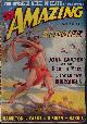  AMAZING (EDGAR RICE BURROUGHS; DON WILCOX; EDMOND HAMILTON; ARTHUR T. HARRIS; JOHN YORK CABOT - AKA DAVID WRIGHT O'BRIEN; DAVID WRIGHT O'BRIEN), Amazing Stories: January, Jan. 1941 ("John Carter and the Giant of Mars")