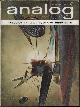  ANALOG (JOHN BERRYMAN; J. T. MCINTOSH; GORDON DICKSON; POUL ANDERSON; WALT & LEIGH RICHMOND; JAMES H. SCHMITZ; EDWARD C. WALTERSCHEID), Analog Science Fact/ Science Fiction: June 1964