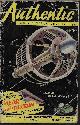  AUTHENTIC (ALAN BARCLAY; KENNETH BULMER; F. LINDSLEY; LEN SHAW; FRANK QUATTROCCHI), Authentic Science Fiction Monthly: No. 44 (April, Apr. 15, 1954)