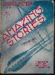  AMAZING (A. HYATT VERRILL; NEIL R. JONES; P. SCHUYLER MILLER; EDWIN K. SLOAT; JERRY BENEDICT; GEORGE P. PEARCE; EDWARD EVERETT HALE), Amazing Stories: May 1933