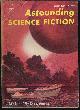  ASTOUNDING (JAMES BLISH; ERIC FRANK RUSSELL; POUL ANDERSON; C. L. COTTRELL; LEE CORREY - AKA G. HARRY STINE; MILTON A. ROTHMAN; DANIEL WHITTON), Astounding Science Fiction: January, Jan. 1957