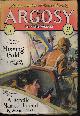  ARGOSY (GEORGE F. WORTS; RAY CUMMINGS; KENNETH PERKINS; FRED MACISAAC; EUSTACE L. ADAMS; CLYDE BRION DAVIS; MILAN O. MYERS; BERTRAND L. SHURTLEFF), Argosy All-Story Weekly: September, Sept. 21, 1929 ("Princess of the Atom"; "the Mental Marvel")