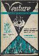  VENTURE (JULIUS FAST; EDWARD WELLEN; DEAN R. KOONTZ; LARRY EISENBERG; ROBERT F. YOUNG; F. E. EDWARDS; GRENDEL BRIARTON - AKA REGINALD BRETNOR), Venture Science Fiction: August, Aug. 1969 (the League of Grey-Eyed Women)