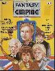  FANTASY EMPIRE, Fantasy Empire: No. 1, July 1981 (Doctore Who; Hitchhiker's Guide to the Galaxy; Judge Dredd)